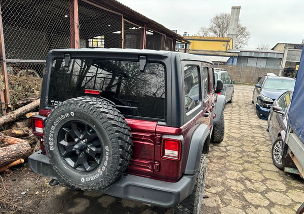 Jeep Wrangler cena 107000 przebieg: 57000, rok produkcji 2021 z Białobrzegi małe 56